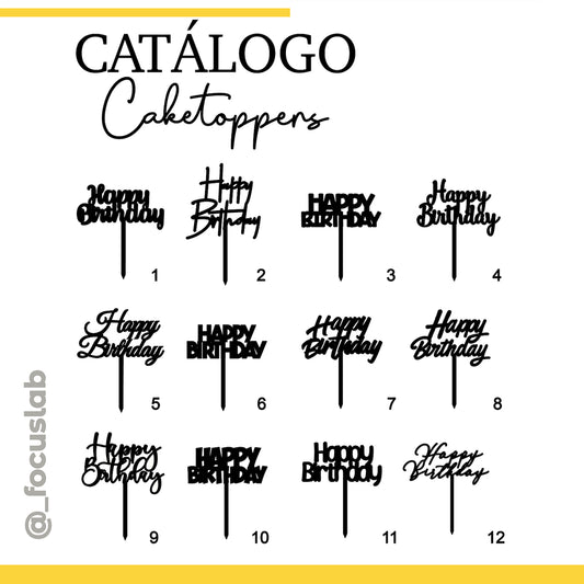 Caketopper 20pzs